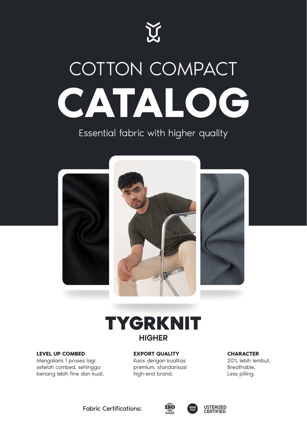Cover Katalog Cotton Compact TYGRKNIT